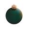 Whitehurst 2 Pack 6" Matte Ball Glass Ornaments